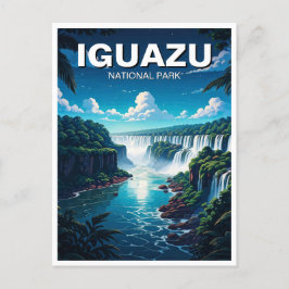 Nacht im Iguazu Nationalpark Argentinien Postkarte