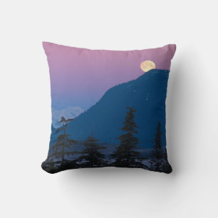 Nacht in Alaska Kissen