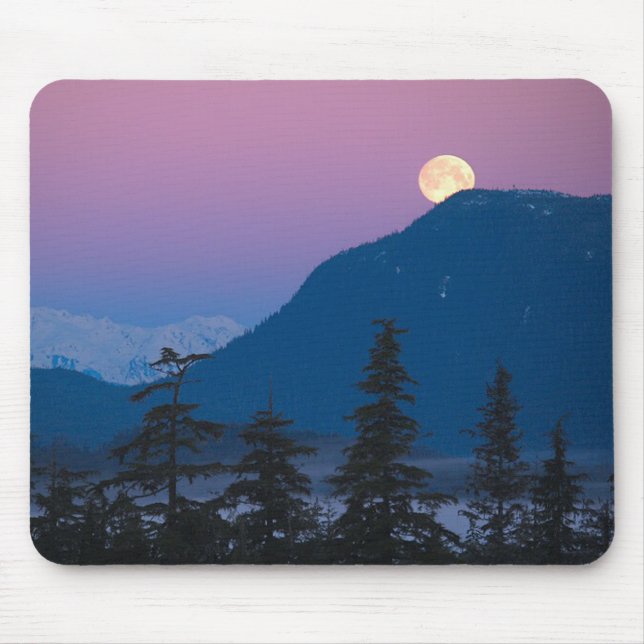 Nacht in Alaska Mousepad (Vorne)