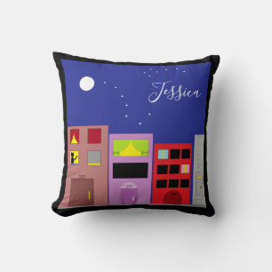 Nacht in der Stadt: Kissen