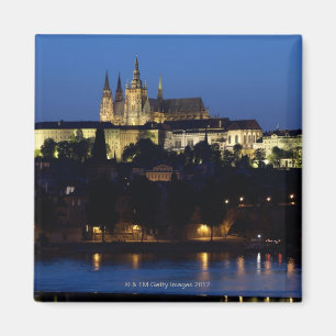 Nacht in Prag, Tschechische Republik Magnet