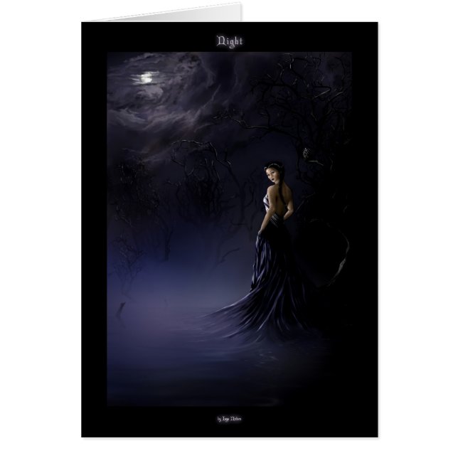 Nacht - Karte (Vorne)