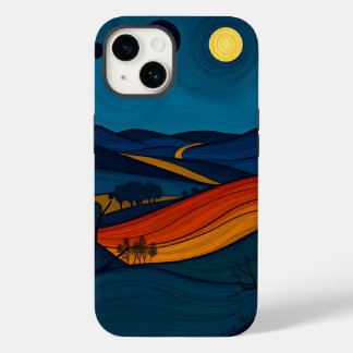 Nacht Landschaft Kunst Case-Mate iPhone 14 Hülle
