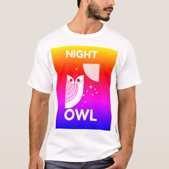 NACHT OWL T-Shirt (Vorderseite)