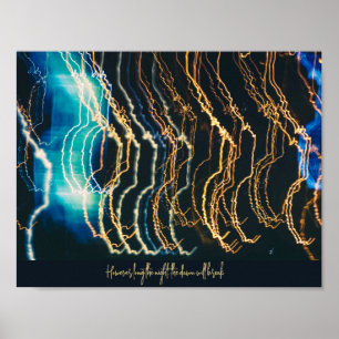 Nacht Stadt Poster