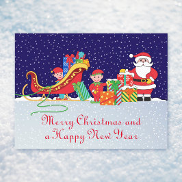 Nacht vor Weihnachten Postkarte