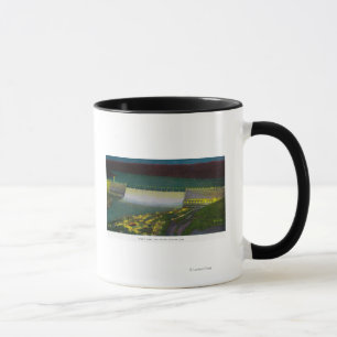 Nachtansicht, großartige Coulee Verdammung Tasse