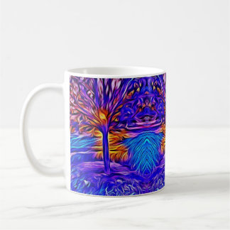 Nachtbaum Kaffeetasse
