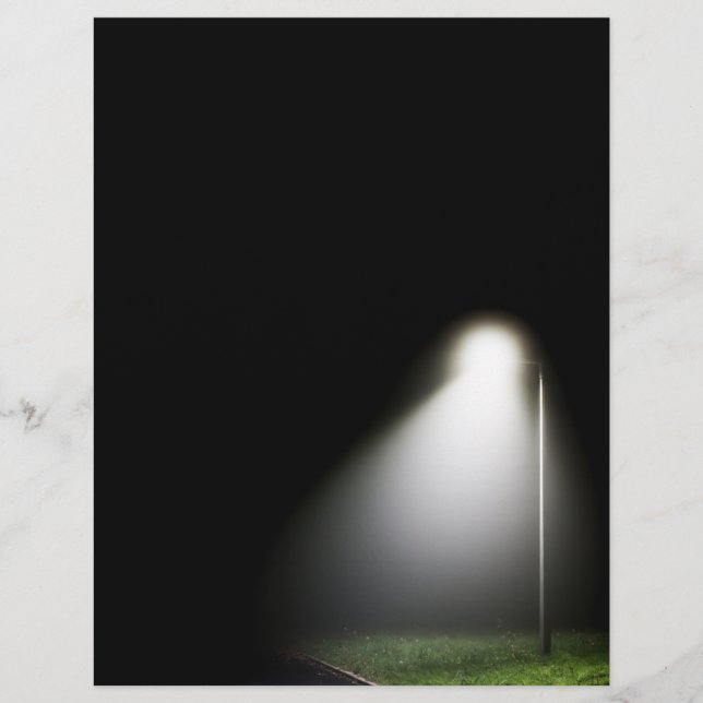 Nachtbeleuchtung im Single - Flyer (Vorne)