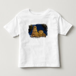 Nachtblick auf die Alexander-Nevski-Kathedrale Kleinkind T-shirt
