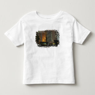 Nachtblick auf die Höhen in Pudong New Area durch Kleinkind T-shirt