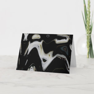 Nachtblühende Cerius Abstrakte Note Card Feiertagskarte