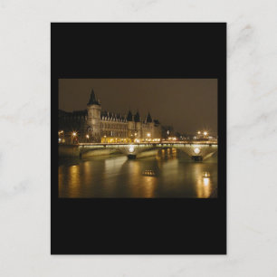 Nachtbrücke Postkarte