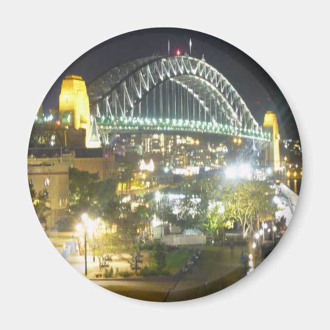Nachtbrücke Sydney Magnet (Vorne)