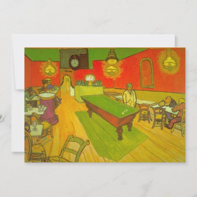 Nachtcafé von Vincent van Gogh (Vorderseite)