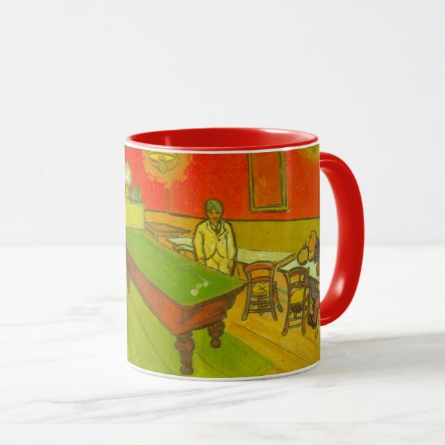 Nachtcafé von Vincent van Gogh Tasse (VorderseiteRechts)