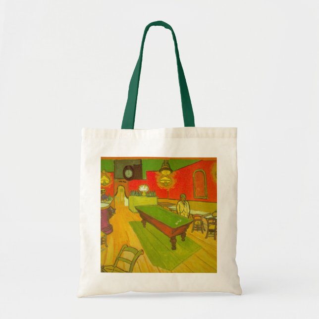 Nachtcafé von Vincent van Gogh Tragetasche (Vorne)