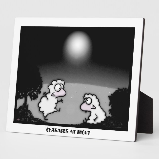 Nachtcharaden Fotoplatte (Seite)