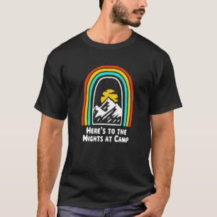 Nächte im Camp Camping Forest Camper Woods Vacatio T-Shirt