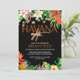 Nächte in Havanna, Nächte in Havanna, Party in Tro Einladung