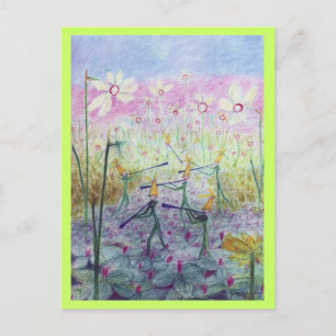 Nachtelfen Postkarte