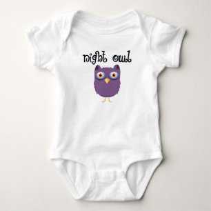 Nachteule Baby Strampler