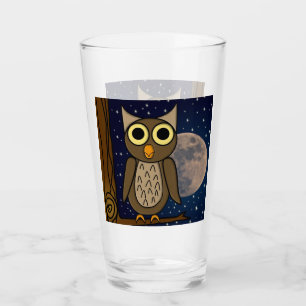 Nachteule Glas