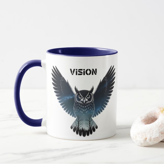 Nachteule Tasse (Mit Donut)
