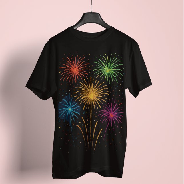 Nachtfeuerwerk Farbrausch T-Shirt (Von Creator hochgeladen)