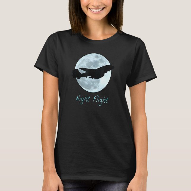 Nachtflug Ea 6b Prowler-Militärgeschichte T-Shirt (Vorderseite)