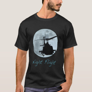 Nachtflug Huey Äm-1 Iroquois T-Shirt