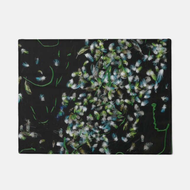 Nachtflugtore Fußmatte (Vorderseite)