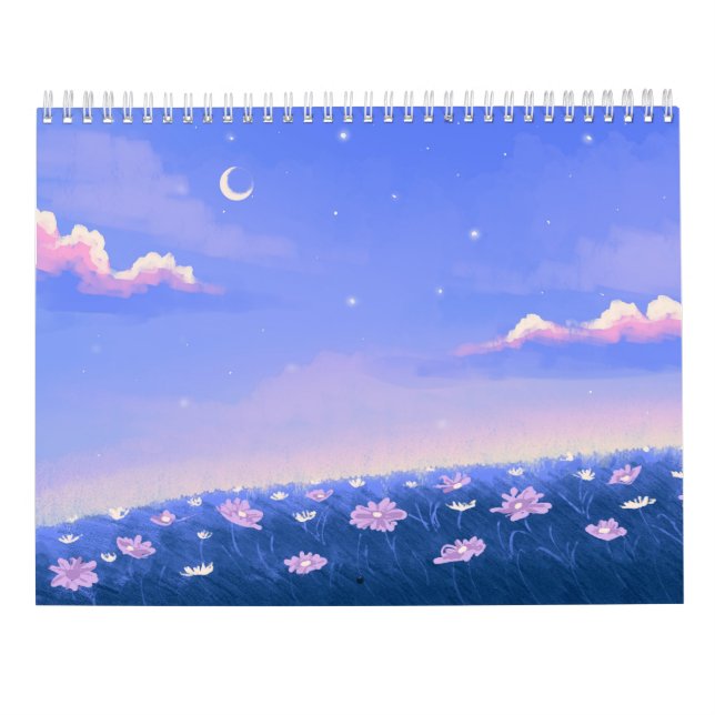 Nachtgartenkalender Kalender (Rückseite)