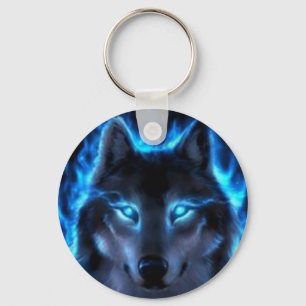 Nachtgeist-Wolf Schlüsselanhänger