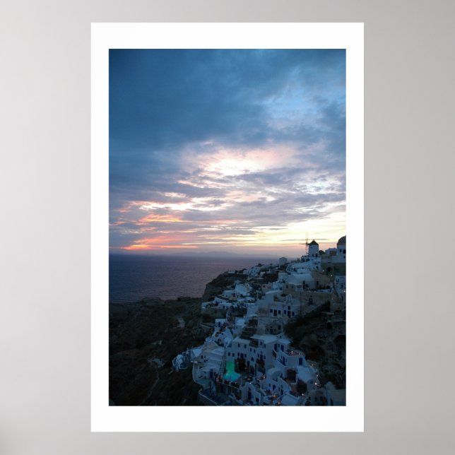 Nachtglühen Poster (Vorne)