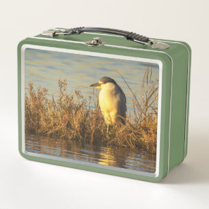 Nachtheron-Lunchbox   Golden Marsh Wildlife Metall Brotdose