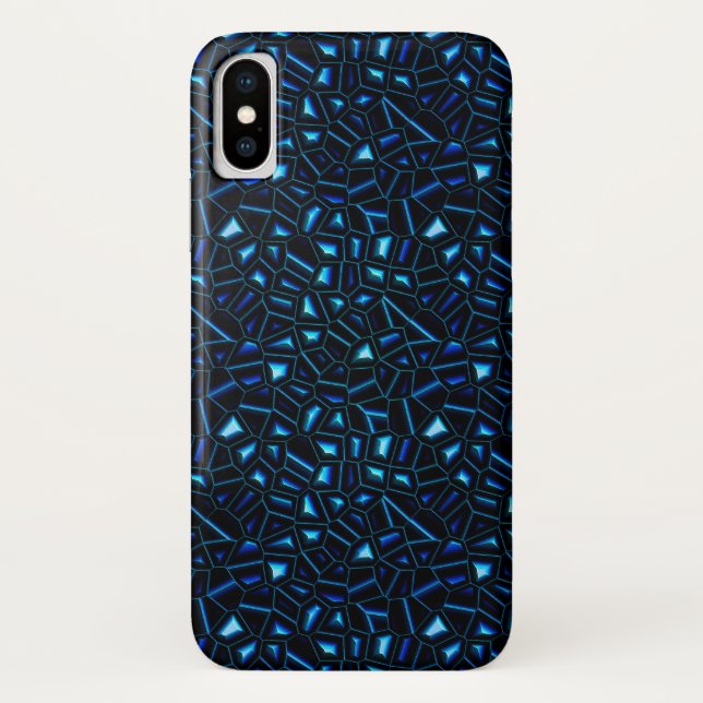 Nachthimmel-Glitzer-abstrakter Fall für iPhone X Case-Mate iPhone Hülle (Rückseite)