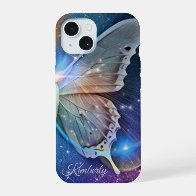 Nachthimmel  iPhone 15 hülle (Rückseite)