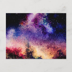 Nachthimmel Postkarte