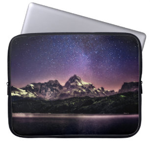 Nachthimmellandschaft in Patagonien, Argentinien, Laptopschutzhülle