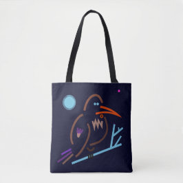 Nachtigall Modern Art Traumtasche - Lächeln Tasche