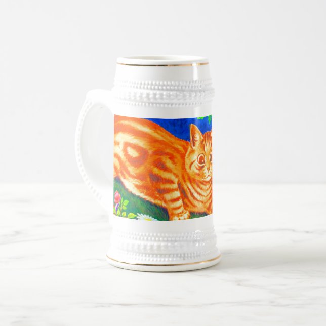 Nachtkatze Bierglas (Vorderseite Links)