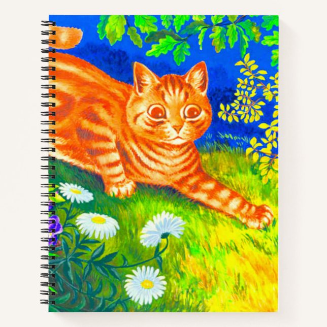 Nachtkatze Notizbuch (Vorderseite)