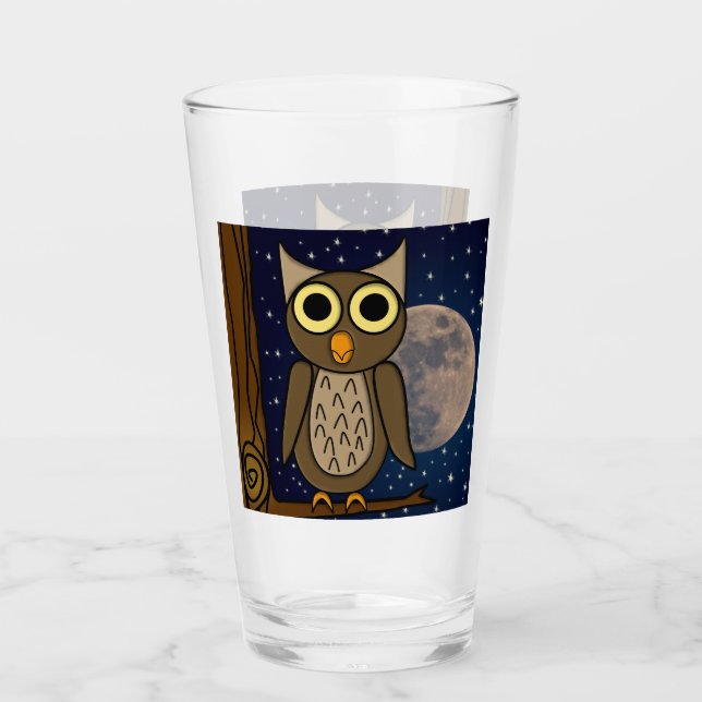 Nachtkeule Glas (Vorderseite)