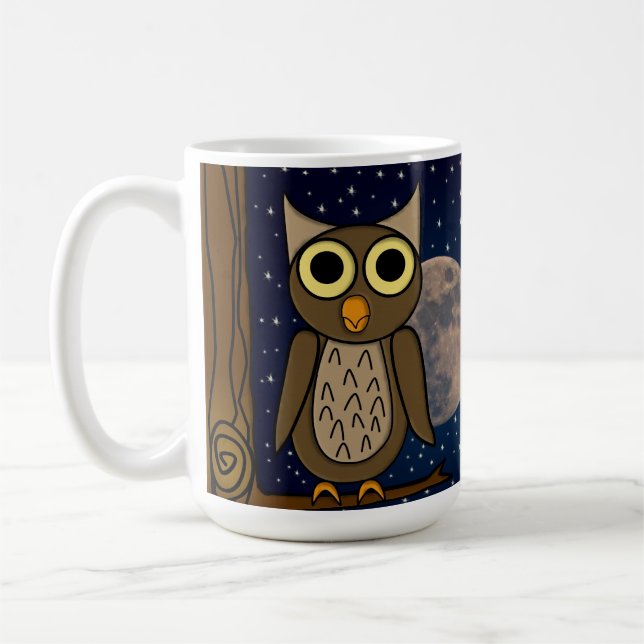 Nachtkeule Kaffeetasse (Links)