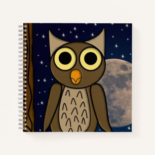 Nachtkeule Notizbuch