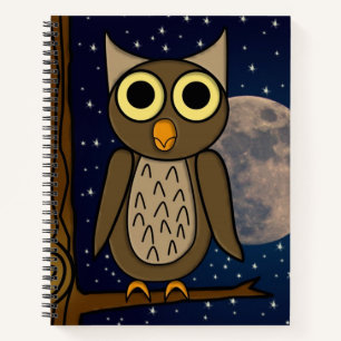 Nachtkeule Notizbuch