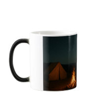 Nachtlagerfeuer-Tasse - Western-Camping-Design