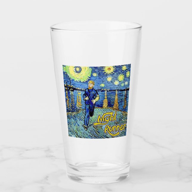 Nachtläufer Startnight Glas (Vorderseite)