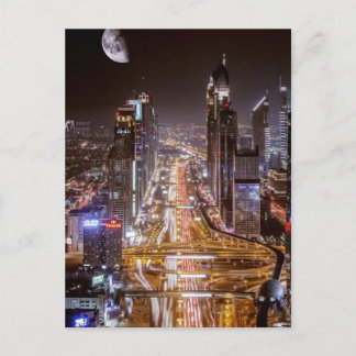 Nachtleben Postkarte